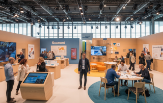 تجربه برند نمایشگاه با طراحی غرفه تعاملی